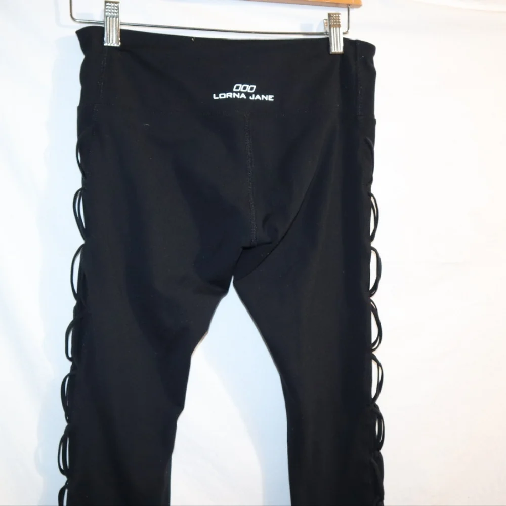 Lorna Jane Black Leggings Interlaced - Picture 10 of 13